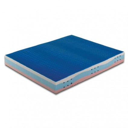 Materasso 4 strati in "gel" memory